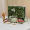 Conjunto de Batedor de Chá Estilo Japonês, Ferramenta de Chá Estilo Dinastia Song, Pincel Ferramenta Doméstica para Matcha, Tigela de Chá de Bambu, Acessórios para Cerimônia do Chá, Transfronteiriço