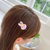 Tocado de Princesa网红 pinza para el cabello comercio exterior goma suave niños flequillo accesorios para el cabello bebé pinza lateral mixto 10 al por mayor