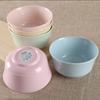 Plato americano doméstico de 5 pulgadas imitación porcelana estilo nórdico vajilla para estudiantes tazón para ensalada de fideos instantáneos fideos regalo creativo tazón coreano para arroz
