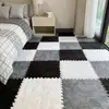 Alfombra para dormitorio, decoración de habitación, alfombra cuadrada de felpa, alfombrado completo para sala de estar, alfombrilla para mirador, alfombrilla de suelo tatami, alfombra para mesita de noche