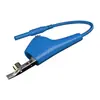 Cable de prueba con conector banana de seguridad hembra de 4 mm a pinza de cocodrilo para perforación J70039