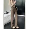 Toma real: Pantalones Casuales de Campana con Efecto Adelgazante, Pantalones de Traje para Mujer 25217, Nuevo Diseño Otoño 2026