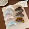 Yhj Accesorios para el Cabello Nuevo Elegante Pinza de Tiburón Triángulo Pinza de Ácido Acético de Gama Alta Fantasía Dulce Pinza para el Cabello Pinza Simple para el Cabello