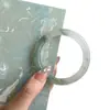 Pulseira Estilo Xiaohongshu de Concubina Imperial, Pulseira Transparente de Vidro Redondo Grosso Anti-Jade Gelo, Acessório Hanfu, Pulseira Antiga com Sino para Mulheres