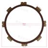Accesorios para Motocicleta Triciclo Lifan Lf175 Placa de Fricción de Goma para Embrague 7 Piezas/Juego Platos de Embrague