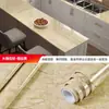 Pegatina de Cocina Patrón Mármol Prueba de Aceite Prueba de Humedad Impermeable Autoadhesiva Engrosada Gabinete Estufa de Cocina Resistente a Altas Temperaturas Pegatina para Humos
