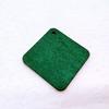 Piezas de Madera para Agujeros Cuadrados de Borde Recto Transfronterizas de 21-30 mm Accesorios para Manualidades de Joyería Cuentas Materiales para Collares de Madera y Aretes