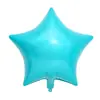 Comércio Exterior Balão de Filme de Alumínio 18 polegadas Estrela de Cinco Pontas Multicolorido Decoração de Festa de Aniversário Casamento Suprimentos Balão de Folha de Alumínio Atacado
