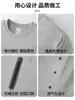 Camiseta Modal 10A com Zíper no Peito Esquerdo Manga Curta Masculina 2026 Nova Verão Respirável Camisa Básica Top Meia-Manga