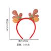 Diademas de Cuernos con Lentejuelas de Colores, Diademas para Niños, Decoraciones de Navidad, Pequeños Cuernos Lindos con Cascabeles, Diademas de Orejas de Ciervo