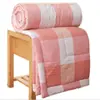 Colcha de verano de algodón lavado estilo nuevo, colcha de verano para aire acondicionado, colcha de verano estilo japonés minimalista, colcha fina para regalo al por mayor