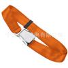 Extensor de cinto de segurança com fivela de avião, cabeça de fivela de aço, extensor ajustável, corda extensora, extensor para chefe gordo
