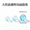 Chen 2-4mm Lápis Lazúli Natural Facetado Contas Soltas DIY Pulseira Pulseira Miçangas Contas de Jade Acessórios Materiais Atacado