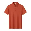 Camisas Polo de Alta Gama para Hombre y Mujer Verano 2026 Nuevo Estilo Sencillas y Versátiles Camisetas Casual de Negocios de Manga Corta de Seda de Hielo con Cuello