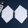 Pañuelo Cuadros Rayados Teñidos con Hilo de 40 cm Toalla Cuadrada Pequeña de Algodón Pañuelos Decorativos Clásicos para Hombre Toalla Sudor Toalla de Mano