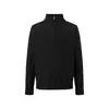 Nuevo suéter de punto para hombre de otoño e invierno con patrón de trenzado estilo old money, cuello alto con media cremallera, venta al por mayor de fábrica transfronteriza