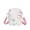 Bolso bandolera de estilo coreano, fresco y lindo, con estampado de estrellas para niñas, perfecto para salir, con un diseño elegante y atractivo, y un compartimento para teléfono de alta calidad