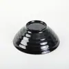 Tazón Cónico Bicolor de Melamina, Tazón para Ramen, Espesado de Porcelana Imitación Específico para Restaurante, Tazón Grande para Olla Caliente Picante, Mayoreo