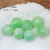 Cuentas Redondas de Piedra Imitación Ojo de Gato de Color Degradado Cadena de Bolígrafo Hecha a Mano con Cuentas Cadena para Teléfono Móvil Pulsera Cadena para Bolso Accesorios de Joyería