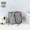Bolsa de banho de malha de grande capacidade, cesta de banho com drenagem, bolsa de banho portátil, armazenamento de artigos de higiene pessoal para viagem em vestiários de estudantes atacado