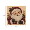 Pintura de Perlas Navideñas 5D Más Vendida en Amazon Set DIY Papá Noel Reno Pintura de Diamantes Hecho a Mano Decoración del Hogar