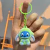 Nuevo Llavero de Felpa con Puntada Flocada Juguete de Peluche Lindo Transfronterizo de Moda Llavero Colgante de Regalo Exhibición de Puesto de Alto Valor