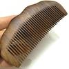 12-13cm ouro seda sândalo denso dente sessil pente dente completo variedade de dente largo sessile prático saco pente de madeira
