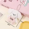 Nuevo colgante de cachorro de peluche, juguete pequeño con correa, charm para bolso, muñeco de peluche, colgante de juguete pequeño, venta al por mayor