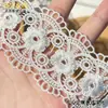 2025 Renda Solúvel em Água Poliéster Seda Acessórios de Vestuário Lolita Acessórios para Cortina Renda Venda Direta DIY Artesanal