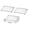 Ourunzhe Aço Inoxidável Malha Grossa Quadrada Base para Panela Quente Mesa de Cozinha Base de Isolamento Térmico Mesa de Jantar Antiderrapante Anti-queimadura Base para Panela