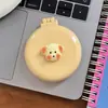 Peine Plegable con Espejo Dos en Uno Lindo Mini Peine de Cojín de Aire para Niñas Peine Plegable de Bolsa de Aire Peine Masajeador Dibujos Animados