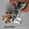 Máquina de slotting de parede de concreto sem poeira para instalação de água e eletricidade, lâmina de serra de 20mm25mm35mm, cabeça de corte com 12 dentes