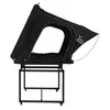 Tienda de Techo de Aluminio con Apertura Lateral Diseño de Distribución de Espacio Estándar Techo Solar Panorámico Experiencia Cómoda de Vida al Aire Libre