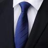Gravata Masculina Formal de Negócios Azul Vermelho Preto Estudante Carreira Casamento Noivo Estilo Coreano Gravata de Mão
