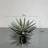 Cactos e Suculentas Artificiais Atacado para Paisagismo, Paisagens com Plantas Falsas Tropicais e Desérticas