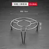 Rejilla Espesada para Cocinar al Vapor de Acero Inoxidable, Bandeja para Cocinar al Vapor Específica para Cocina, Vaporera Doméstica Multifuncional, Mini Rejilla de Tres Patas para Cocinar Huevos al Vapor
