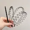 Diadema Unisex de Onda Grande para Mujeres, Diadema Invisible para Lavarse la Cara, Pinza para el Cabello Esencial para Períodos de Transición de Cabello Corto, Accesorio para el Cabello Diadema para Hombres
