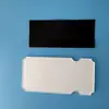 Boleto de Acrílico en Blanco para Sublimar con Borde Dentado Decoración para Diario DIY Regalos Culturales y Creativos Boleto de Evento Concierto