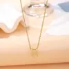 Colar para Mulheres Transfronteiriço Leve Luxo Joias de Alta Qualidade Acessórios Design de Nicho Não Desbota Verão Feminino Pingente Exquisito Atacado