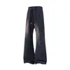 Nuevos pantalones casuales para hombre de otoño/invierno, estilo europeo y americano, estampado de leopardo de moda, talla grande, corte holgado, pierna recta, pantalones largos casuales para hombre