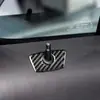 Adesivo de Interruptor de Trava de Porta para Ford Explorer 16-18 Fibra de Carbono Acessórios de Decoração para Modificação de Interior de Carro