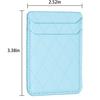 Aplicável ao iPhone universal Samsung Huawei Xiaomi Chanel estilo losango capa traseira porta-cartões adesivos