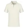 Versión mejorada de brocado de gofres amoníaco sin costuras manga corta solapa POLO overol impresión logo ropa de trabajo camisa cultural empresa
