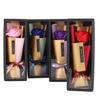 Presente Transfronteiriço de Dia dos Namorados Chinês da Amazon Flor Artificial Flor de Sabão Rosa Grande de 5 Camadas Presente Criativo