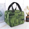 Bolsa Lonchera Portátil para Trabajadores de Oficina y Estudiantes, Bolsillo para Lonchera Portátil de Gran Capacidad, Bolsa de Almacenamiento para Artículos de Aseo y Baño para Hombres y Mujeres