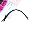Correa de Hombro para Bolso Tejido DIY para Mujer, Correa de Hombro Única, Asa de Bolso de Mano, Cuerda Trenzada de Doble Hilo, Correa de Muñeca con Nudo Retorcido
