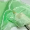 Tecido organza transparente fino macio roupa vestido saia de tule cortina de gaze tecido para fundo de casamento fio de fada manual