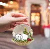 Transfronterizo Nuevo Producto Mariscos Concha Perro Navidad Diversión Colgante Dibujo Animado Árbol de Navidad Colgante Navidad Acrílico Colgante