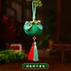 2026 Nuevo Sachet del Festival del Bote del Dragón Creativo Hanfu Bolso Portátil Colgante Adorno Artemisa Estilo Antiguo Sachet de Caqui