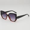 Gafas de Sol Ojo de Gato Estilo Nuevo Europeo y Americano Retro a la Moda para Cara Grande Adelgazantes Popular en Internet Combinables de Alta Gama con Protección Solar